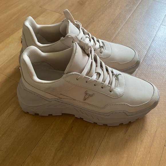 Windsor Smith Carte Marshmallow Nubuck Sneakers - Picture 5 of 10